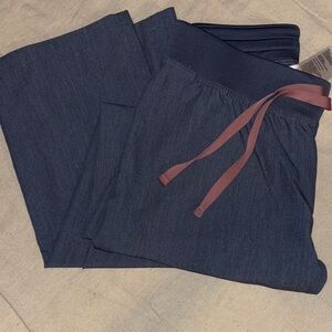 Figs Livingston heather denim